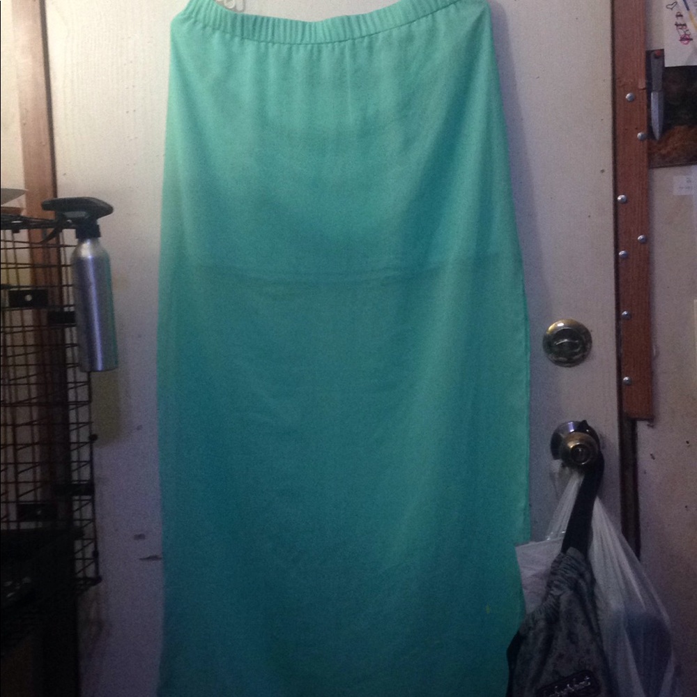 Blue express skirt